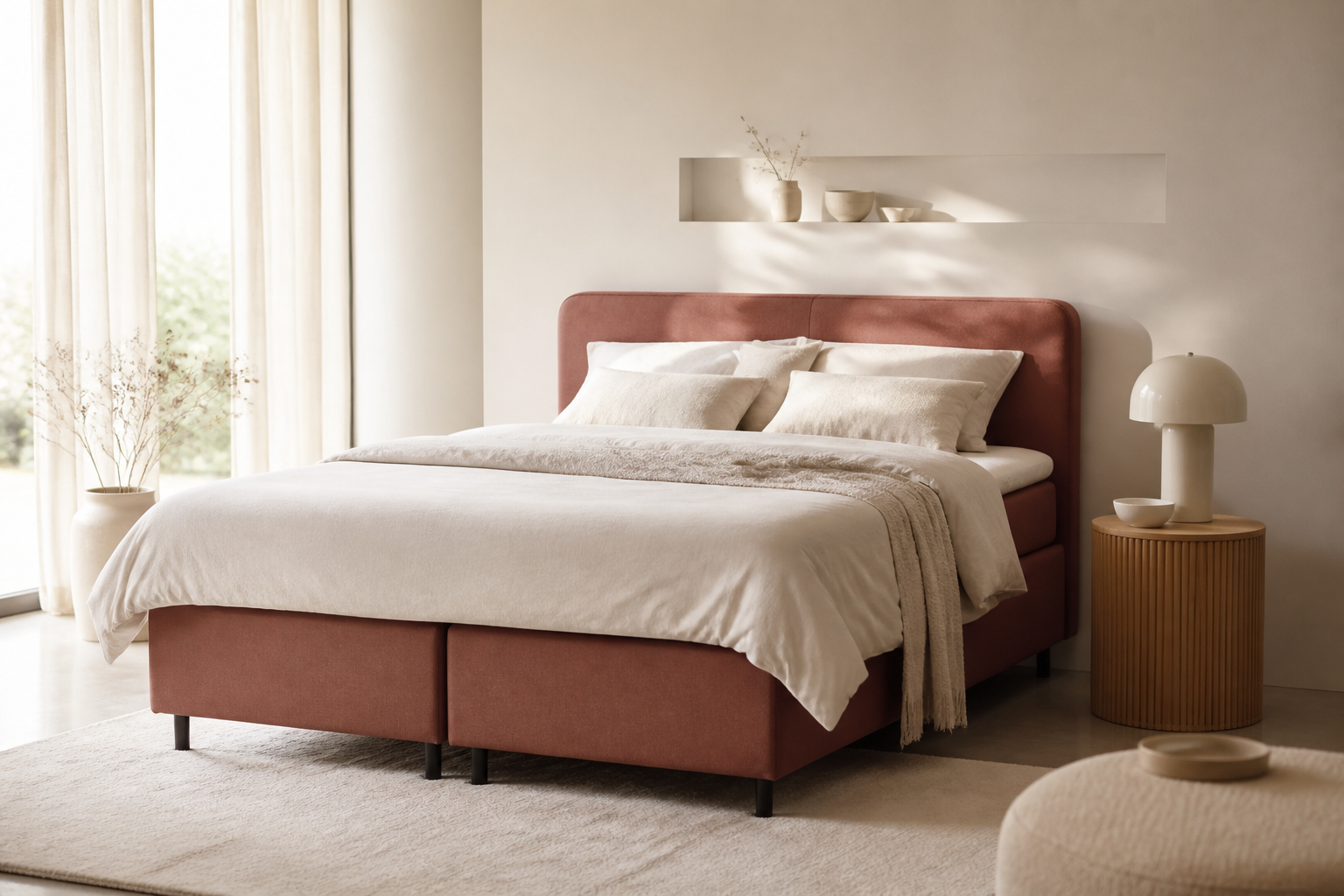 Hoe vind je een boxspring in een opvallende kleur?